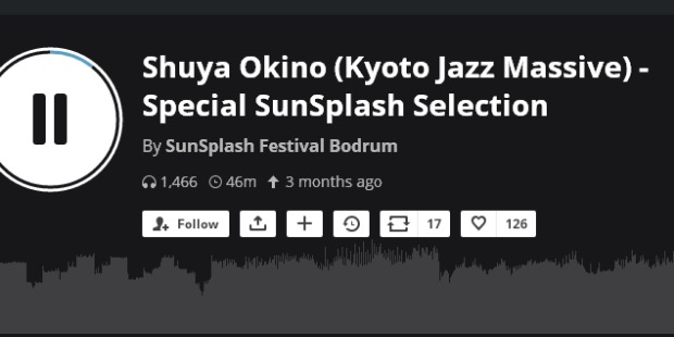 Shuya Okino (Kyoto Jazz Masive)- Special SunSplash Selection